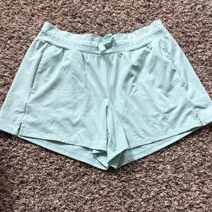 All in motion girls teal shorts